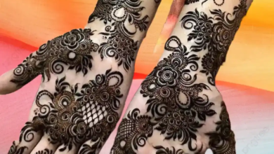 Royal front hand mehndi design